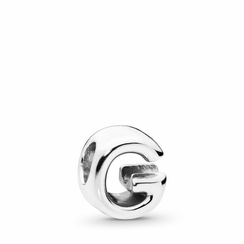 Pandora Letter G Charm Ireland - Sterling Silver - 584926YWS